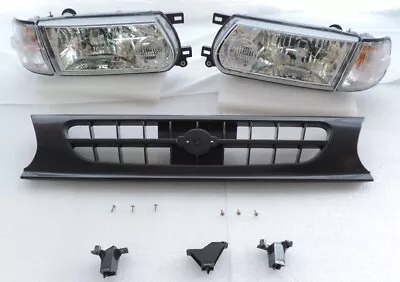 $230 • Buy Headlights Corner Grill Conversion Tsuru Kit For Nissan B13 Sentra 91-94 - Clear