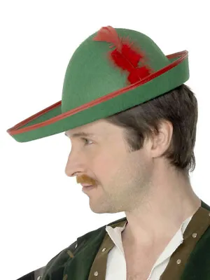 Green Robin Hood Peter Pan Elf Adult Hat • $12.99