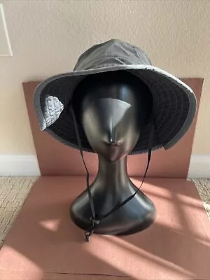 SOLAR ECLIPSE  Gray Boonie/Sun Hat With Brim And Strap Hat • $12