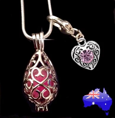 $11.50 • Buy Teardrop Essential Oil Diffuser 925 Sterling Silver Chain Locket Necklace Gift 