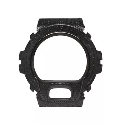 Casio G-Shock DW-6900 Black Stainless Steel Bezel Case 14 Black DIAMOND  • $25