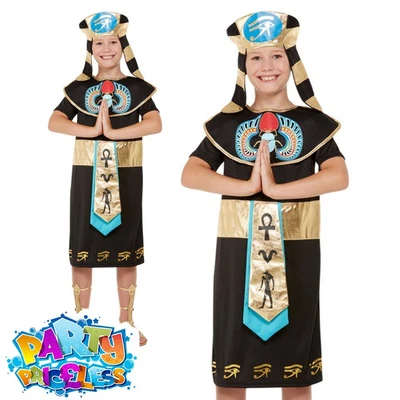 £19.99 • Buy Child Egyptian Prince Costume Boys Pharaoh Kid World Book Day Fancy Dress Outfit