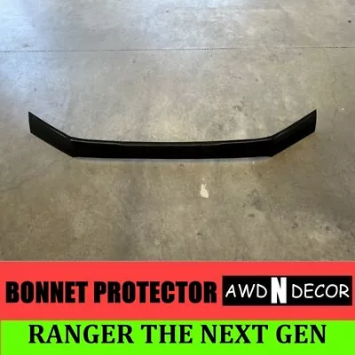 Bonnet Protector Suits Ford Ranger 2022-2024 NEXT GEN Black Stone Chip Guard • $89.99