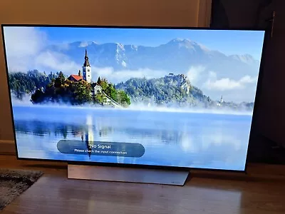 LG 55  OLED TV OLED55C7V 4K HDR Smart TV With Magic Remote White [Description] • £200