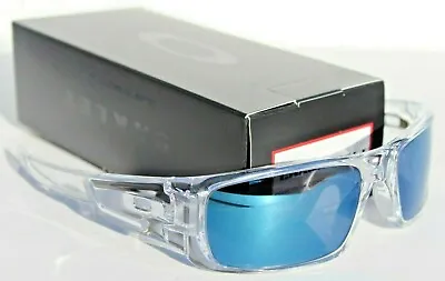 OAKLEY Crankshaft Sunglasses Polished Clear/Ice Iridium NEW OO9239-04 • $99.99