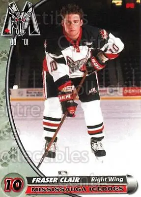 2000-01 Mississauga Ice Dogs #5 Fraser Clair • $2.19