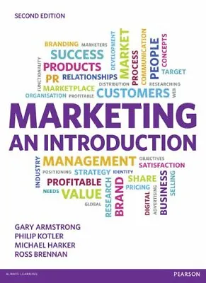 Marketing: An Introduction By Gary Armstrong Philip Kotler Michael Harker Ro • £3.29