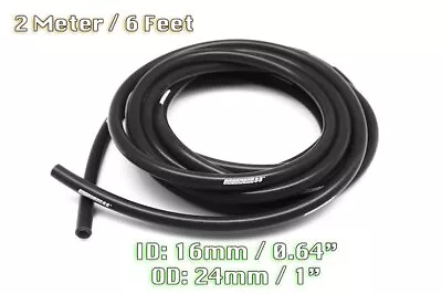 2 Metre Black Silicone Vacuum Hose Air Engine Bay Dress Up 16mm Fit Mustang • $23.99