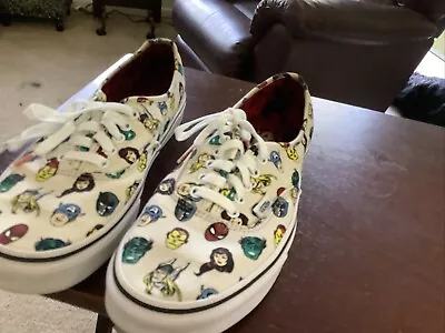 Vans  Marvel Head Avengers Super Hero Men's SIze 10.5  Preowned • $36.99