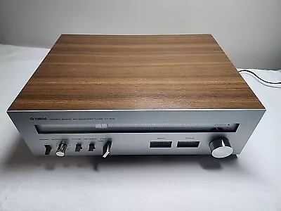 Yamaha CT-600 Silver Faceplate Natural Sound AM/FM Stereo Tuner - Made In Japan • $132