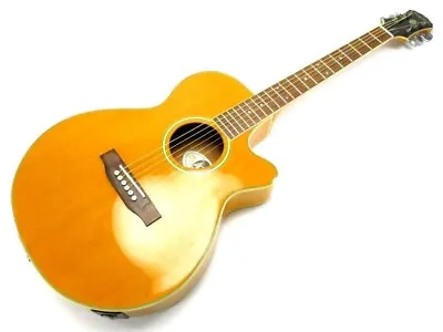 Epiphone By Gibson Electric Acoustic Guitar PR-6E Rare Yellow With Gig Bag • $699.99