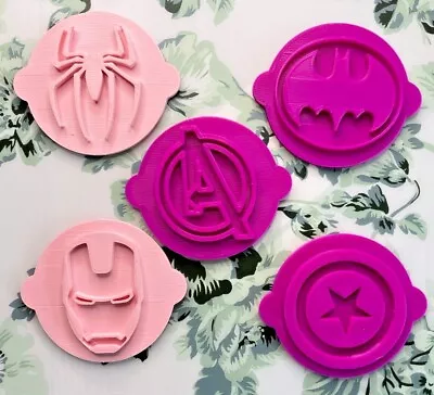 £3.99 • Buy SUPERHEROES AVENGERS Cookie Embosser Stamp Cupcake Fondant Stamp Icing 