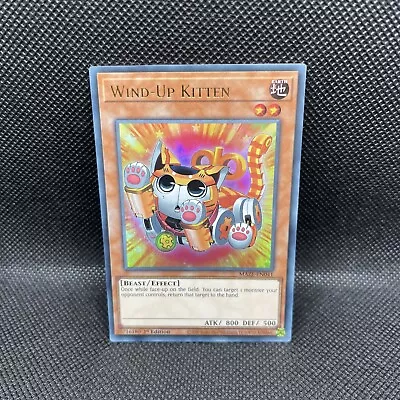 Wind-Up Kitten - MAZE-EN041 - Ultra Rare 1st Edition • $6