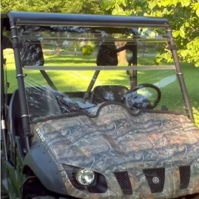 Yamaha Rhino 450660700 All Years Clear Folding Windshield..A Full 1/4  THICK • $239.99