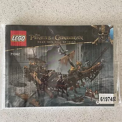 LEGO Pirates Of The Caribbean 71042 SILENT MARY Instructions Manual Only SEALED • $59