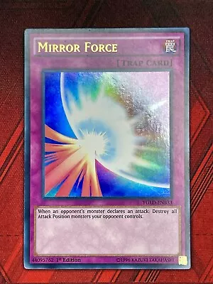 Mirror Force | YGLD-ENB33 | UR | 1st Ed | Near Mint • $3