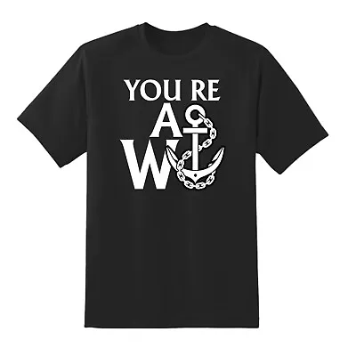£12.99 • Buy  Anchor T-Shirt Funny Rude Slogan We Re A Wanker Xmas Men Women Tee Top
