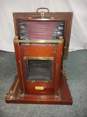 Vintage Carlton 8 X 10 View Camera W/ Case Working Bellows Focus Screen *As-Is • £265.85