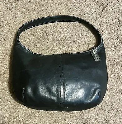 Free Ship!  Vtg Coach 'ergo #9219 Black Leather Hobo  Shoulder Bag. Handbag • $75