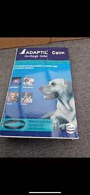 ADAPTIL Calm On-the-Go Collar For Medium/Large Dogs Adjustable Lasts 4 Weeks UK • £19.99
