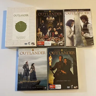 $42 • Buy Outlander Dvd Season 1 2 3 4 5 Tv Series Multiple Regions Very Good Condition
