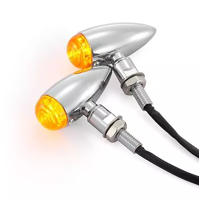 2x Motorcycle Turn Signals Light For Harley Super Glide FXD Dyna Low Rider FXDL • $20.99