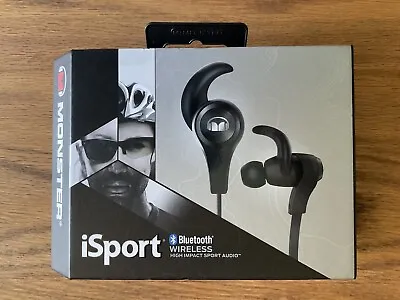 ISport Bluetooth Wireless In Ear Headphones Powered By Monster • $25