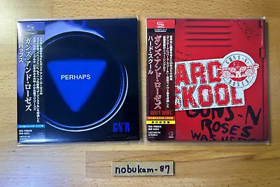 Guns N' Roses / Perhaps +  Hard Skool Japan SHM-CD Set • $41.99