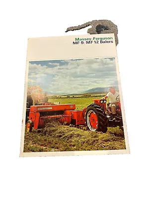 Massey Ferguson 9 12 Baler Brochure FCCA24 • $21.99