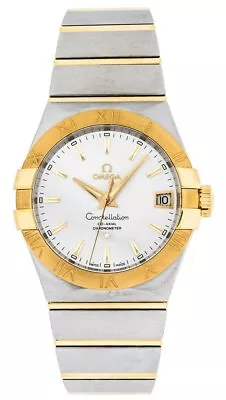 New Omega Constellation Co-Axial 38MM 18K Gold Men's Watch 123.20.38.21.02.002 • $5000