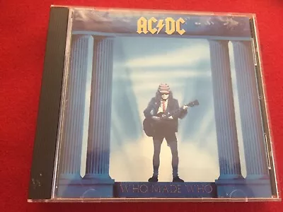 Ac/dc Cd Who Made Who Classic Rock Angus Young Maximum Overdrive • $12