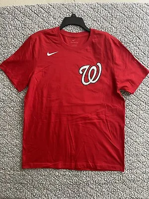 NIKE MLB Washington Nationals Team Player SOTO#22 Men’s  Shirt Size L • $25