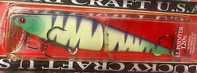 LUCKY CRAFT LL Pointer 120 S Sinking 4 3/4” Lipless Jointed Jerkbait - MAT TIGER • $19.95