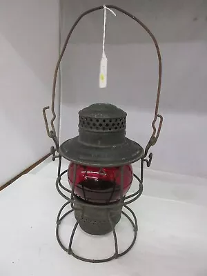 Vintage Advertising Railroad B & O Adams & Westlake Red Globe Lantern  M-525 • $110