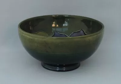 £65.62 • Buy Moorcroft Clematis Pattern Small Green And Blue Ground Bowl, Impressed Marks ...