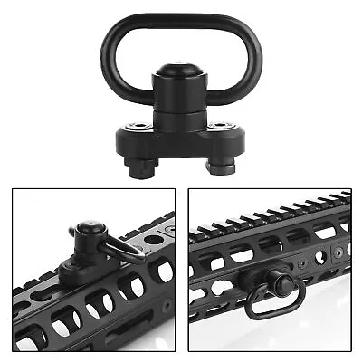 For M LOK Standard QD Sling Swivel Adapter Rail Mount Push Button Tool Kit XL • $14.12