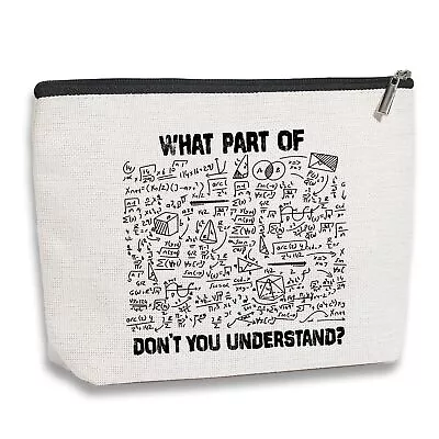 Funny Math Cosmetic Bag Math Teacher Student Gift Teacher Appreciation Gifts ... • $16.16