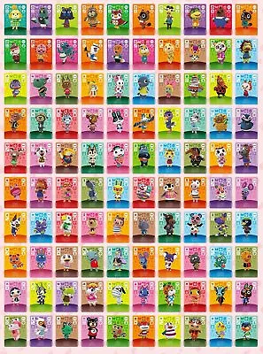 $2.37 • Buy Animal Crossing Amiibo Series 4 Cards # 301-400 Pick List Works In New Horizons