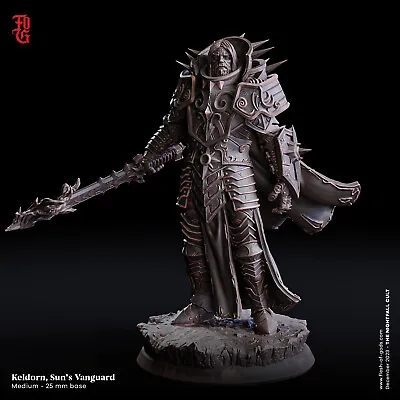 Holy Paladin Knight Cleric Miniature 28mm 32mm Dungeon Dragons D&D RPG • $11.99