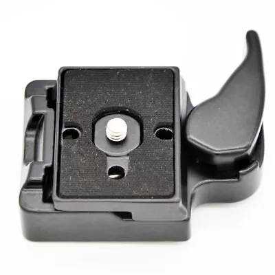 Quick Release Clamp System + Adapter Plate For Manfrotto Tripod Monopod • $13.33