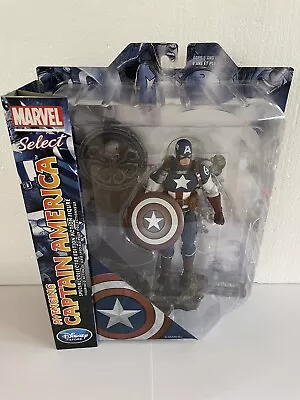 Disney Marvel Select Avenging Captain America Collectors Edition Figure *BNIB* • £29.99