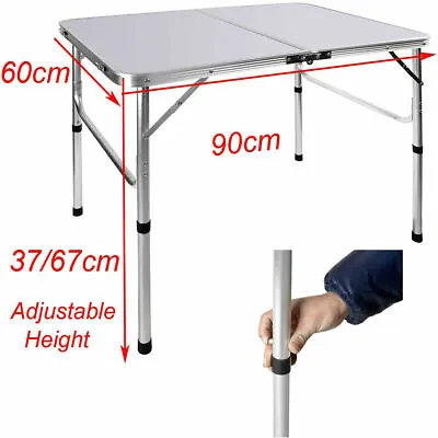 £33.42 • Buy Catering Camping Heavy Duty Folding Trestle Table Picnic BBQ Party 3ft 4ft & 5ft