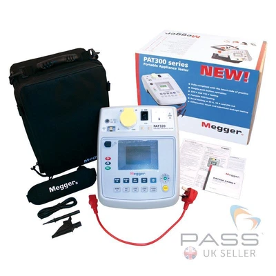 £1161 • Buy *NEW* Genuine Megger PAT320 Dual Voltage Manual/automatic Pat Tester 1000-740...