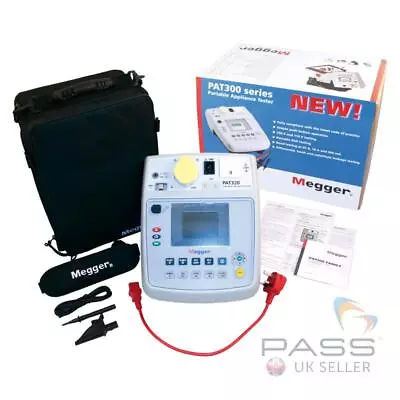 £1267 • Buy *NEW* Genuine Megger PAT320 Dual Voltage Manual/automatic Pat Tester 1000-740...
