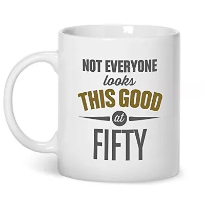 £8.95 • Buy 50th Birthday Gift Present Idea For Men Women Ladies Dad Party Happy 50th Mug