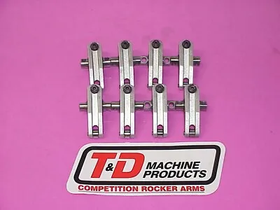 8 T &D Shaft Aluminum Roller Rocker Arms 1.85 Ratio 1.850  Pivot Length Code  I  • $75