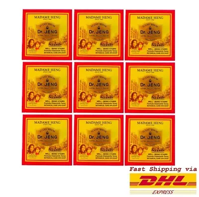 9 X Dr.Jeng Soap By Madame Heng Well - Being Vitamin Chamomile Botanic Soap 150g • $52.03