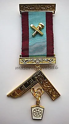 Masonic Regalia Masonic Jewel Mark Past Master Wm *top Class Brand New* • £10.29