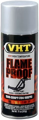 VHT SP106 Silver FLAMEPROOF Hi-Heat PAINT COATING Header Spray Paint • $26.99