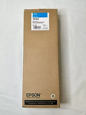 Epson Stylus T6362 700ML Cyan Ink Exp  7700 7900 - EXPIRED 08/2018 • $27.99